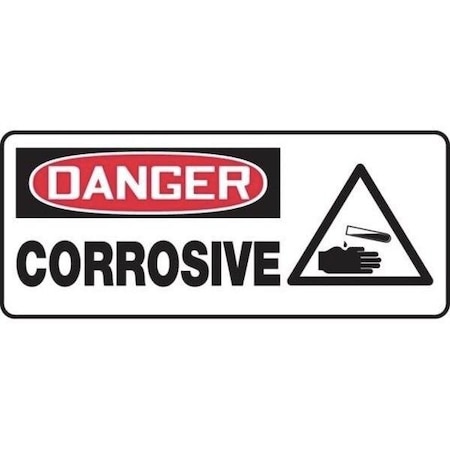 Accuform OSHA DANGER SAFETY SIGN BATTERY MCHL220VS MCHL220VS